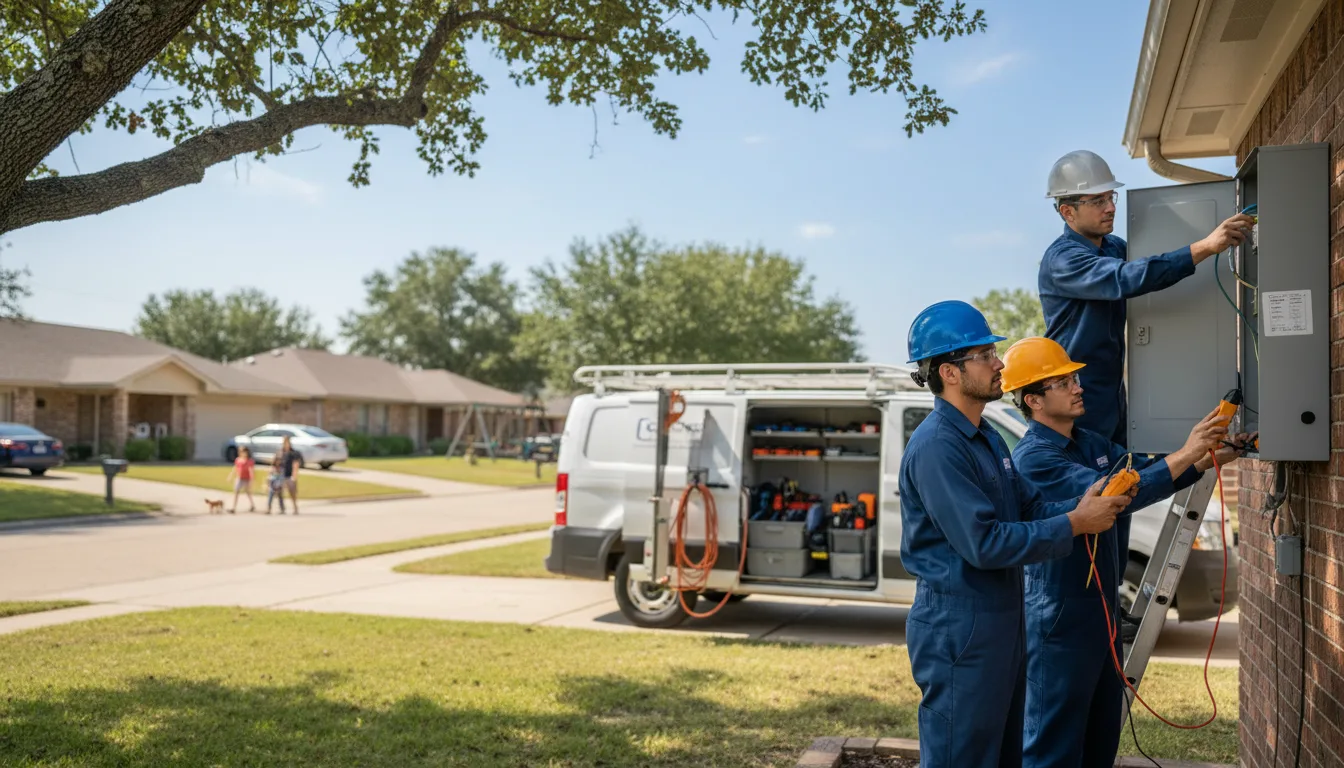 Certified electrician providing emergency electrical services in Ozark, IL